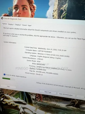 Laptop Lenovo Legion 5 32GB Intel Core i9 SSD 1T