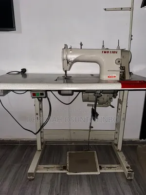 Two Lion Industrial Straight Sewing Machine(Clutch Motor)