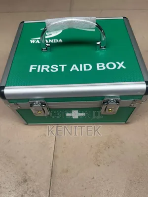 Portable Empty Aluminum First Aid Box / Medical Storage Case