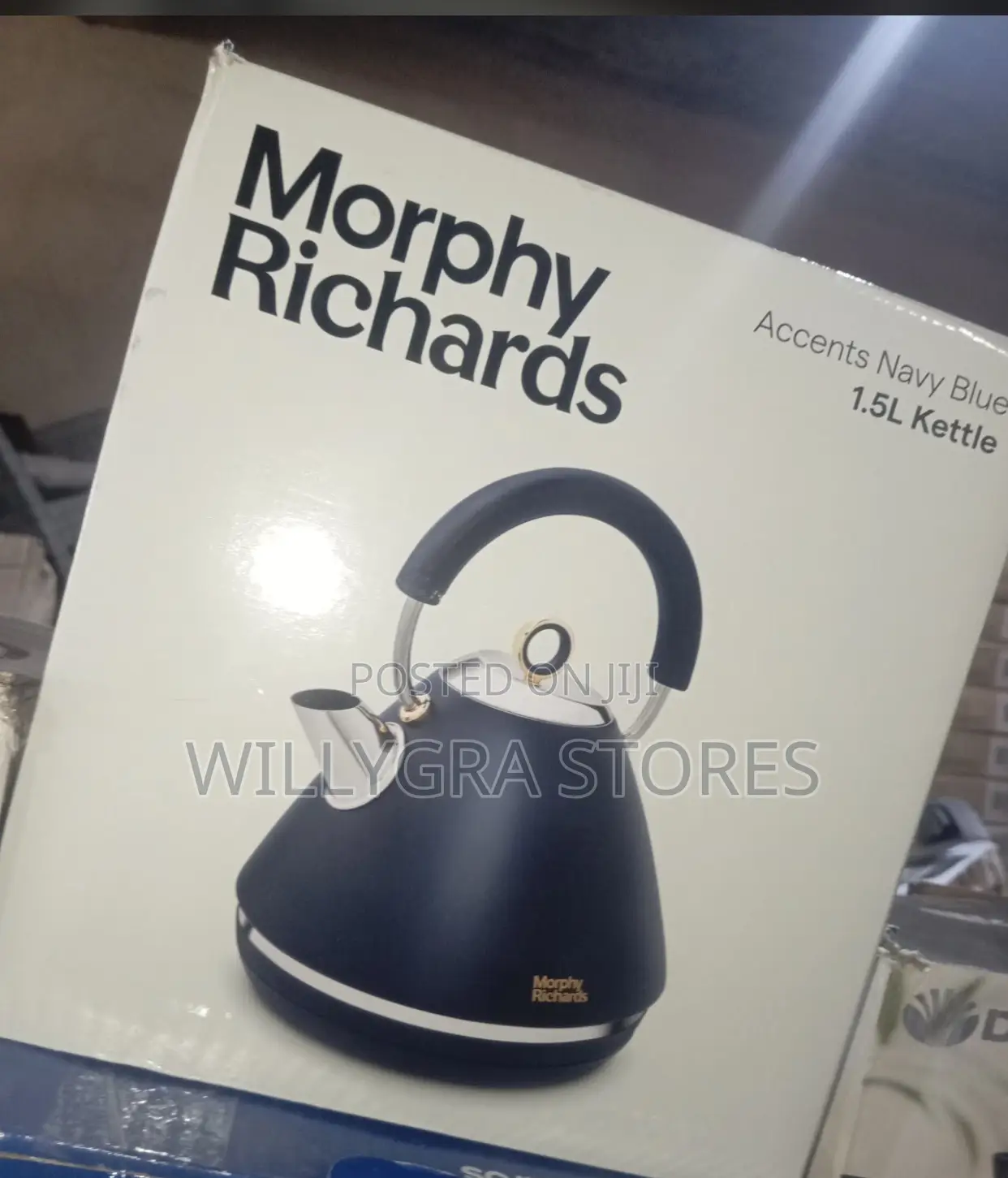 Morphy Richards 1.5l Rapid Boil Cordless Pyramid Kettle