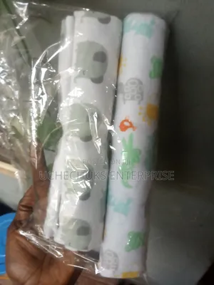 2 PCS Recieving Flannel for Newborn