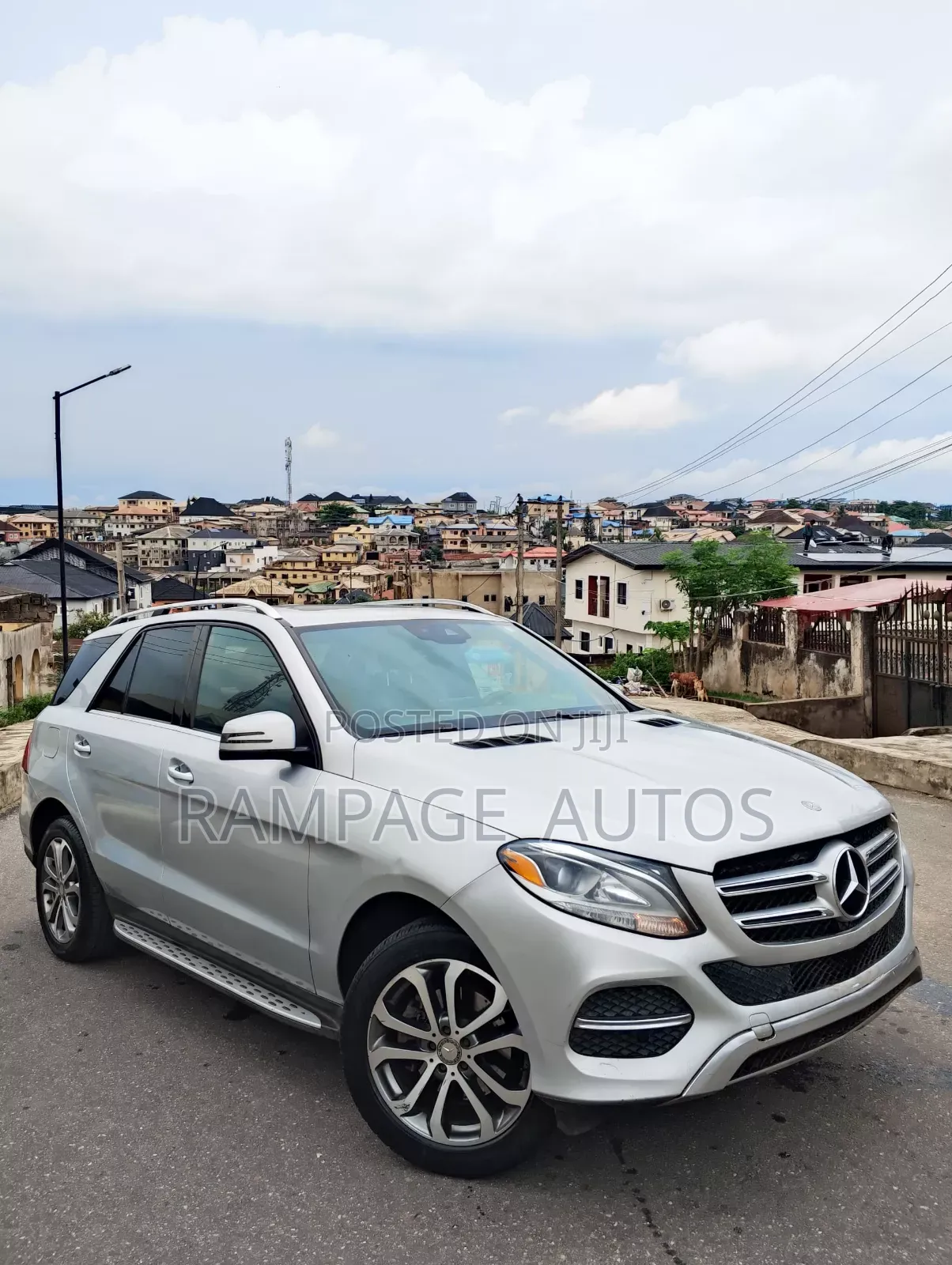Mercedes-Benz GLE-Class 2017 Silver