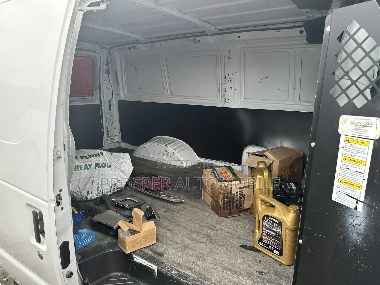 Ford E250 2014 White