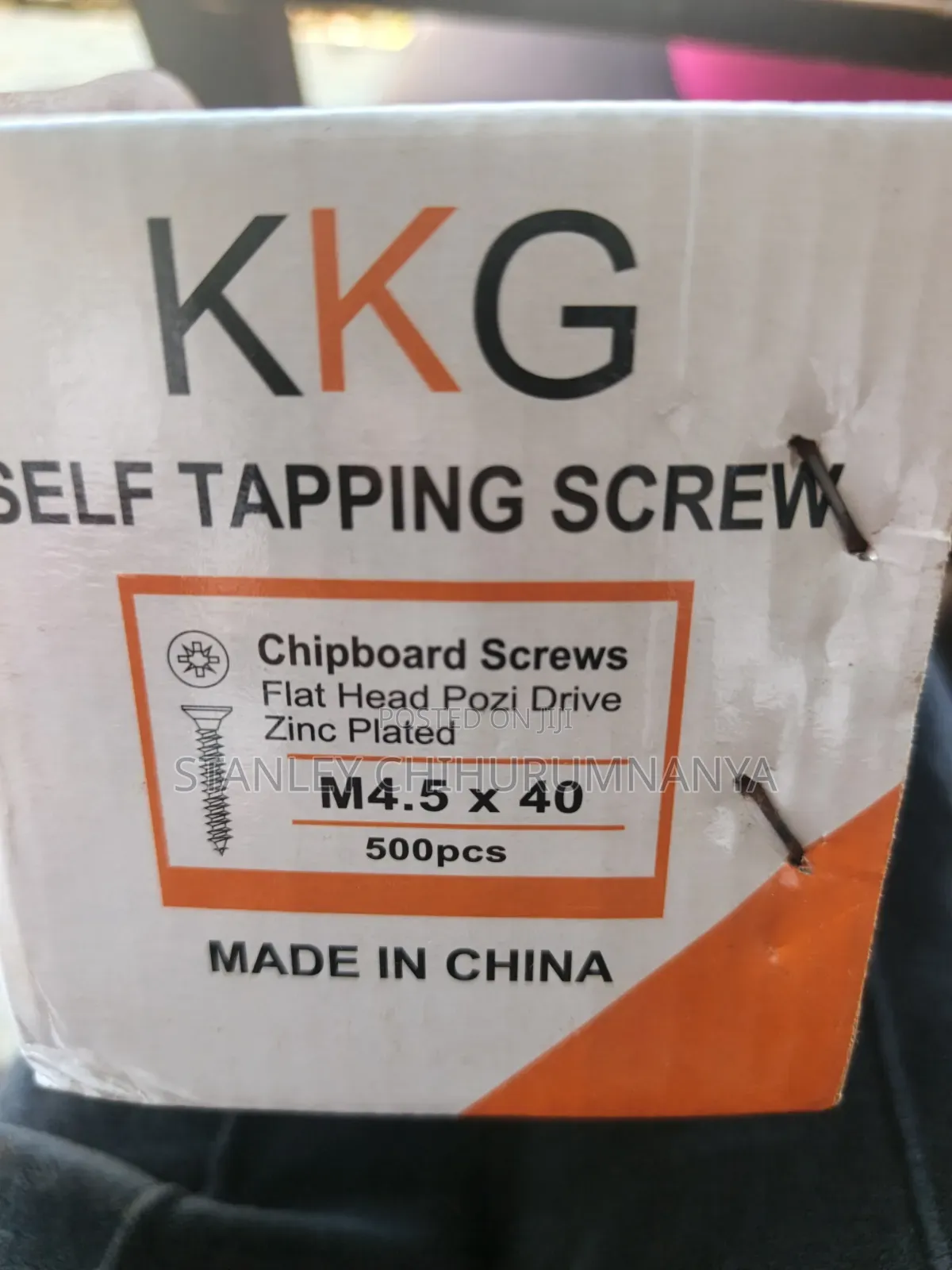 Kkg White Screw