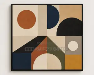 Geometric Shapes Wall Artwork