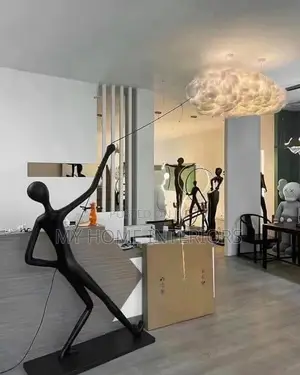 Luxury Humanoid Cloud Floor Lamp