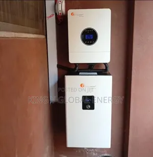 Felicity Set Up 6kva/48v Hybrid Inverter+5kwh/48v Lithium Iron Battery