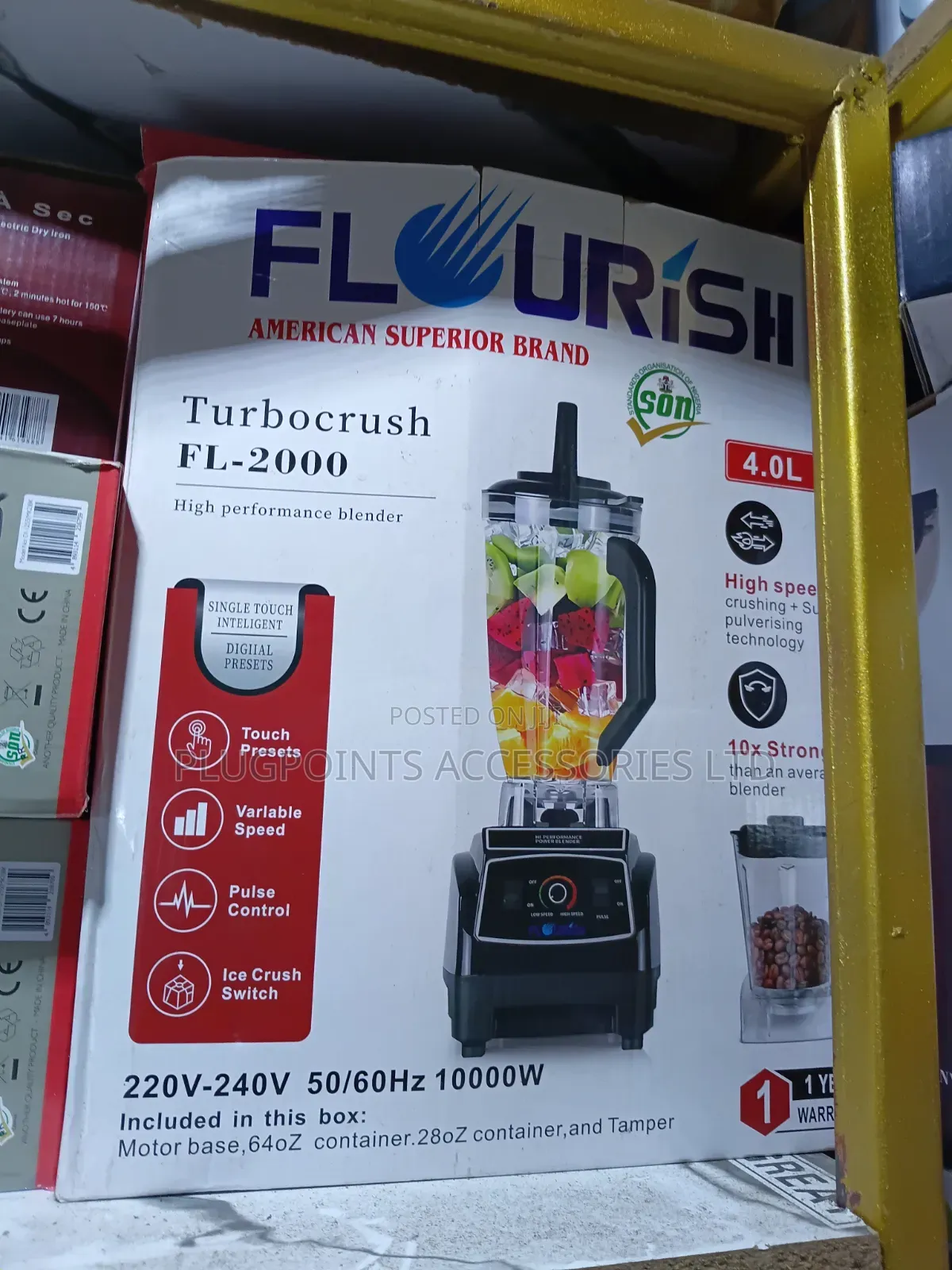Flourish Blender Fl-2000 4liters