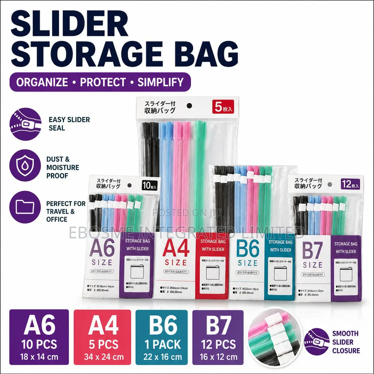 Slider Storage Bag