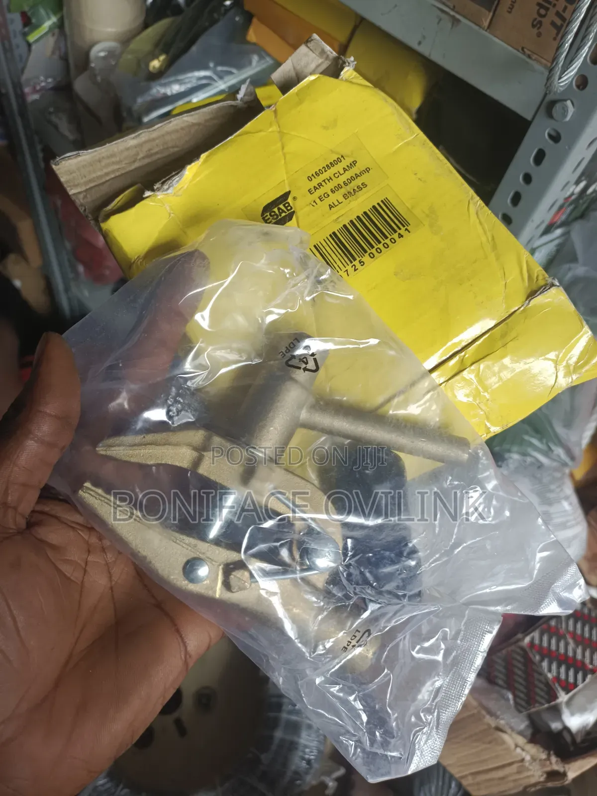 Brass Ground Clamp