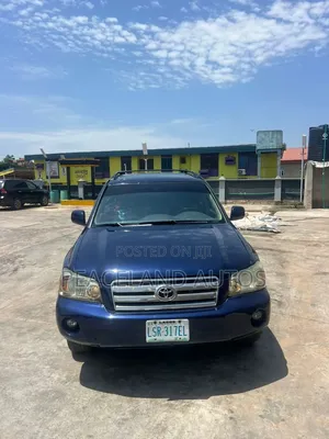 Toyota Highlander Limited V6 2005 Blue
