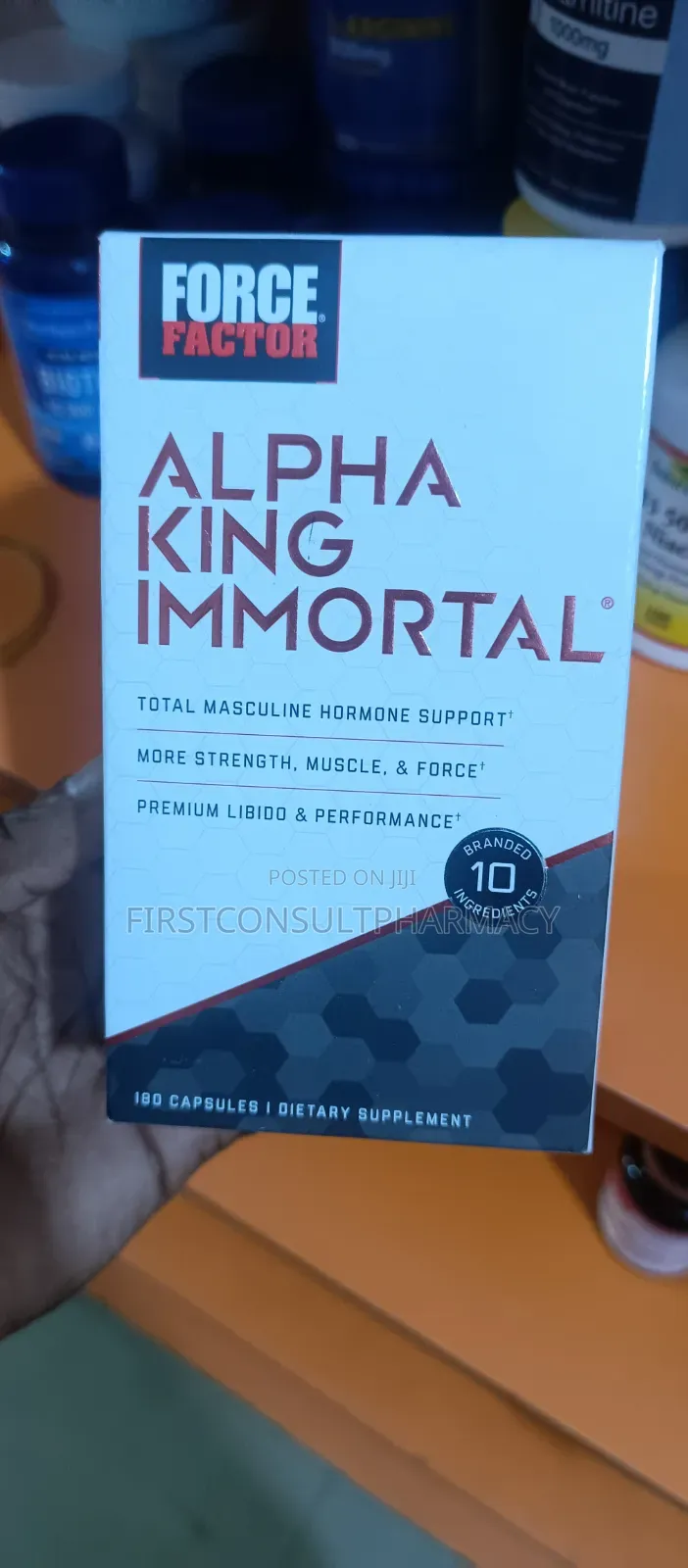Force Factor Alpha King Immortal X 180