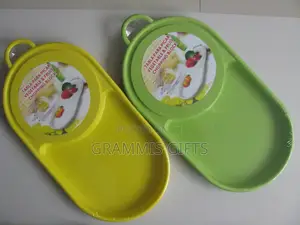 Plastic Cutting Board With Knife