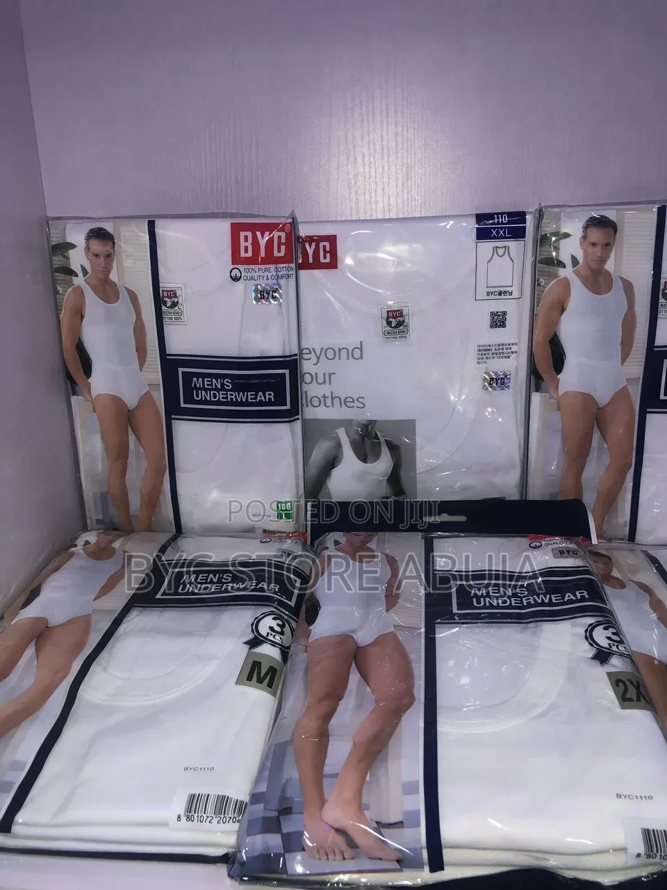 Byc White Singlet
