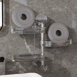 Acrylic Rotatable Soap Dish