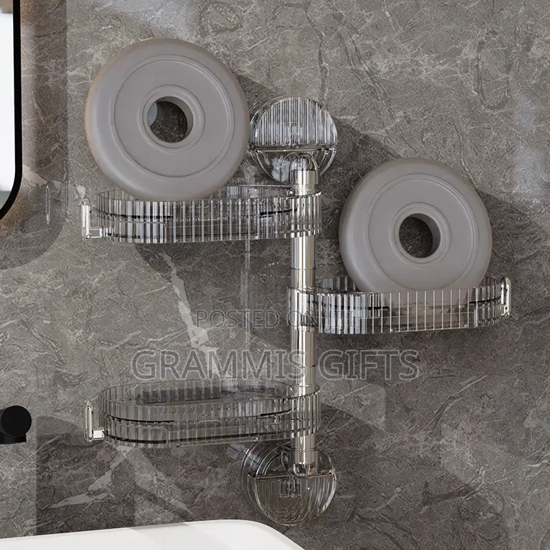 Acrylic Rotatable Soap Dish