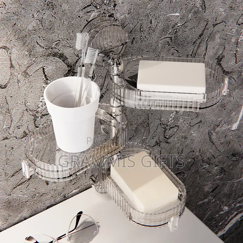Acrylic Rotatable Soap Dish