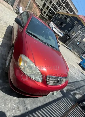Toyota Corolla 2007 Red