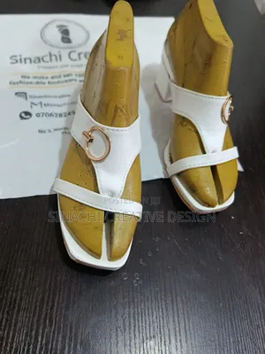 White Womens Heel