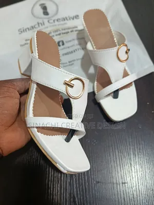 White Womens Heel