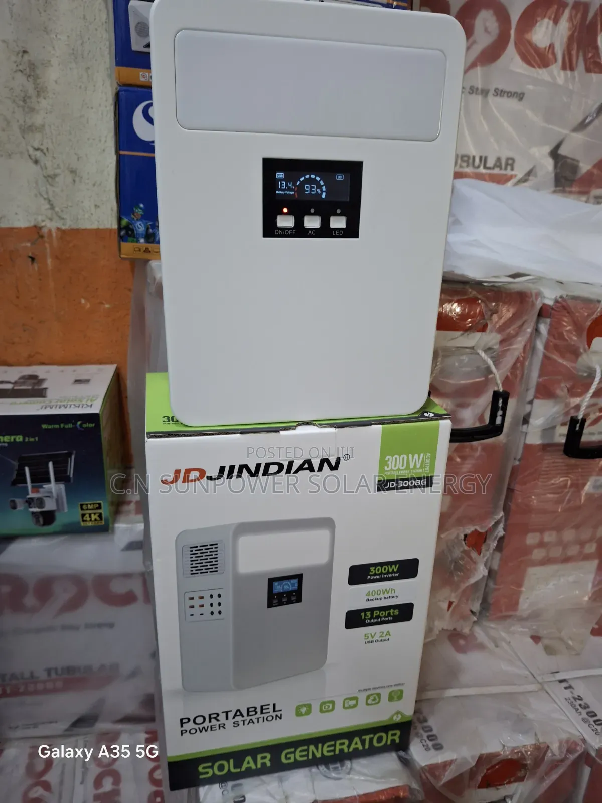 300watts Jd Jindian Solar Generator