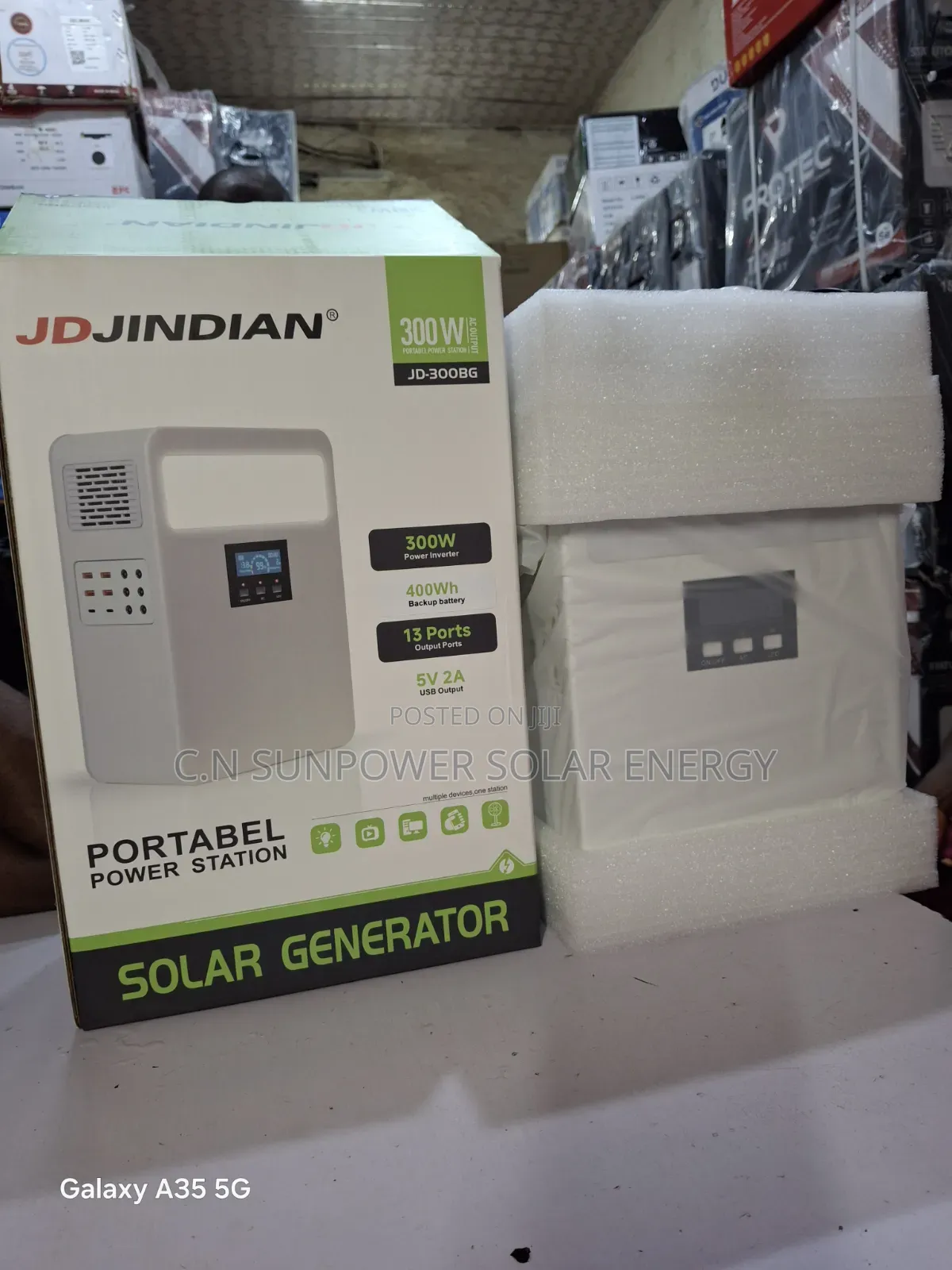 300watts Jd Jindian Solar Generator