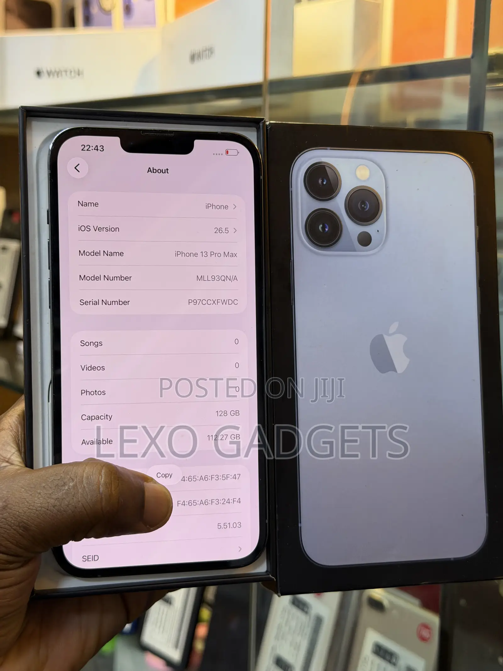 Apple iPhone 13 Pro Max 128 GB Blue