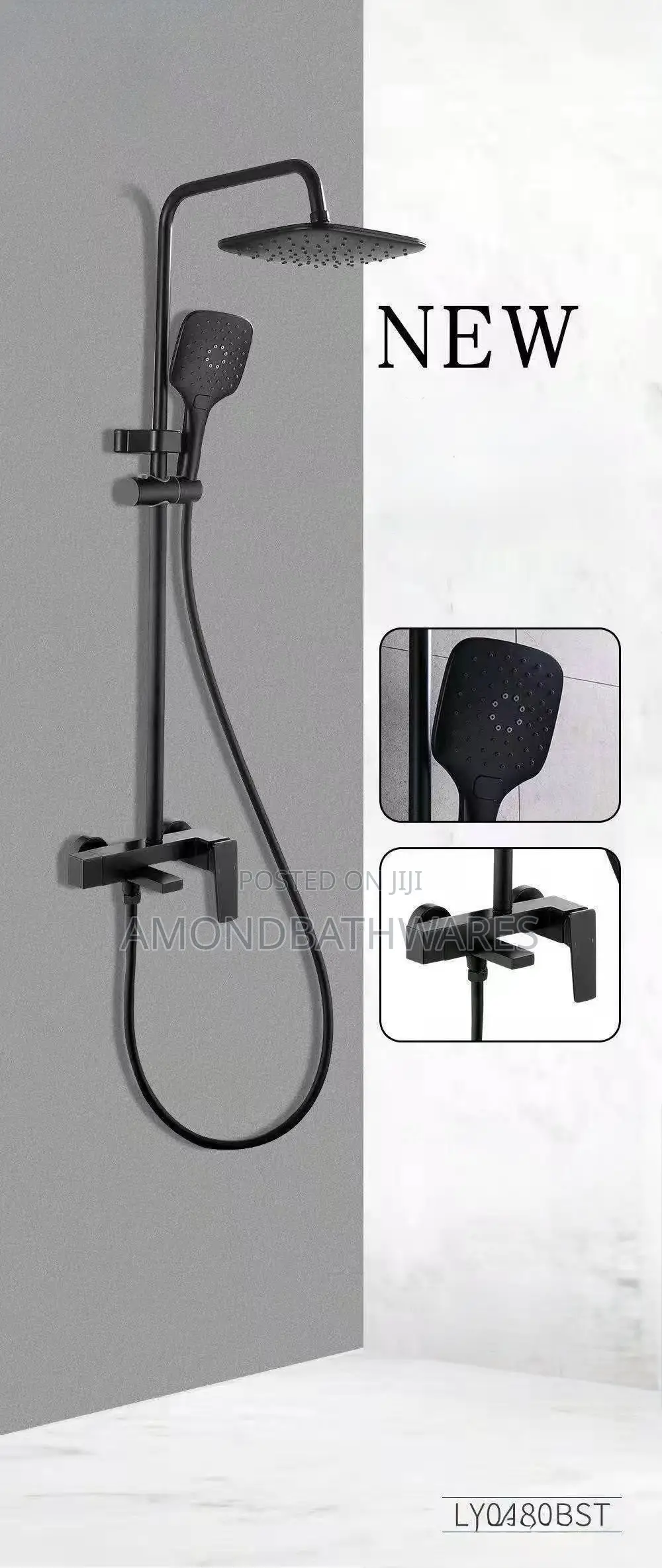 Surface Shower Set Amond0032