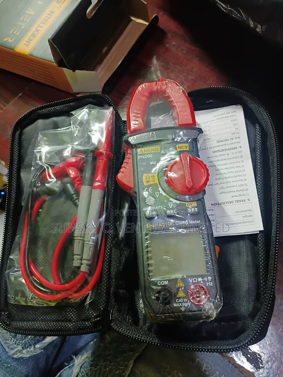 Digital Clamp Multi Meter (Ac/Dc Multi Meter)