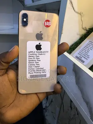 Apple iPhone XS Max 64 GB Gold