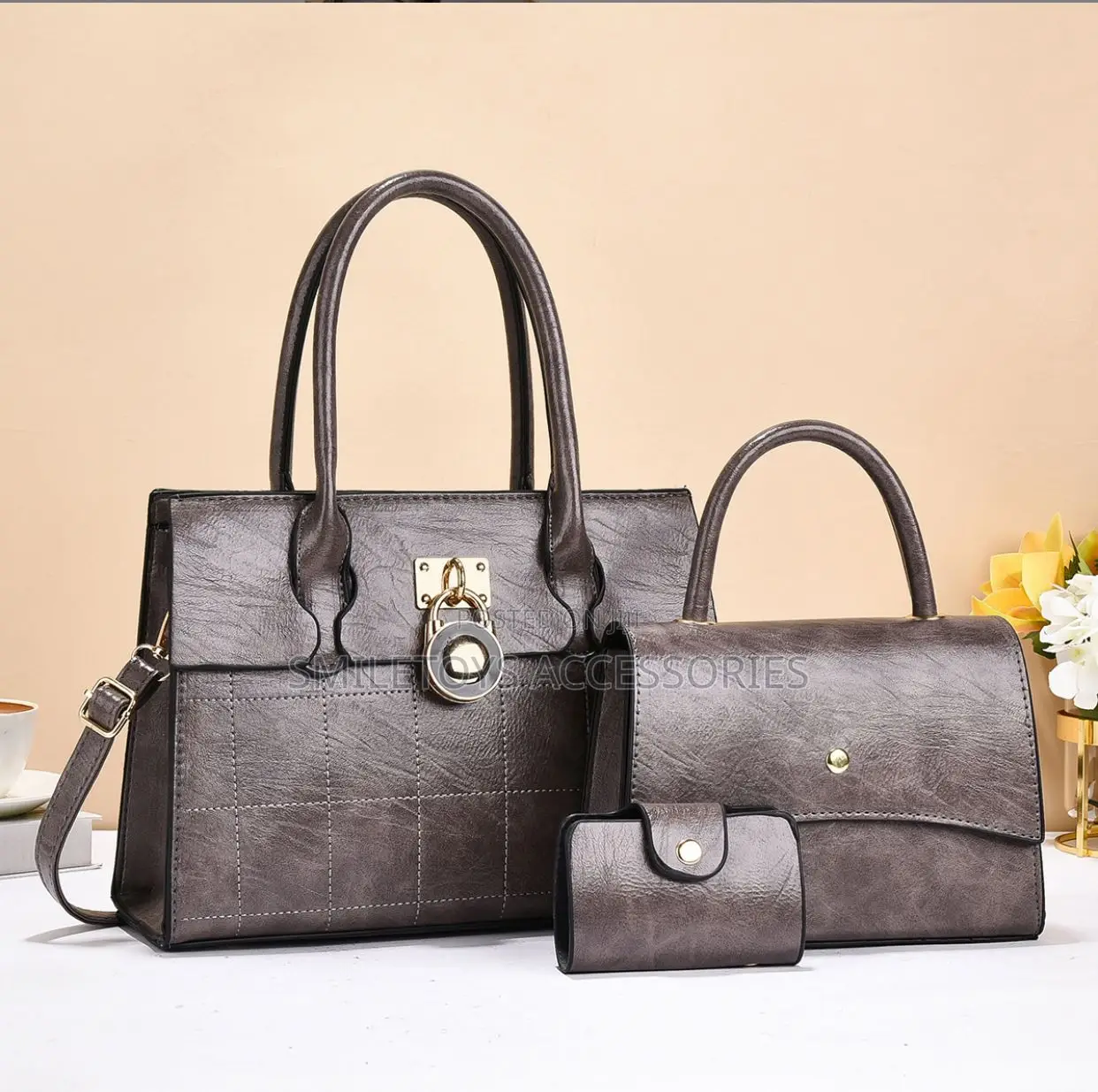 3-in-1 Luxury Women’S Handbag Set