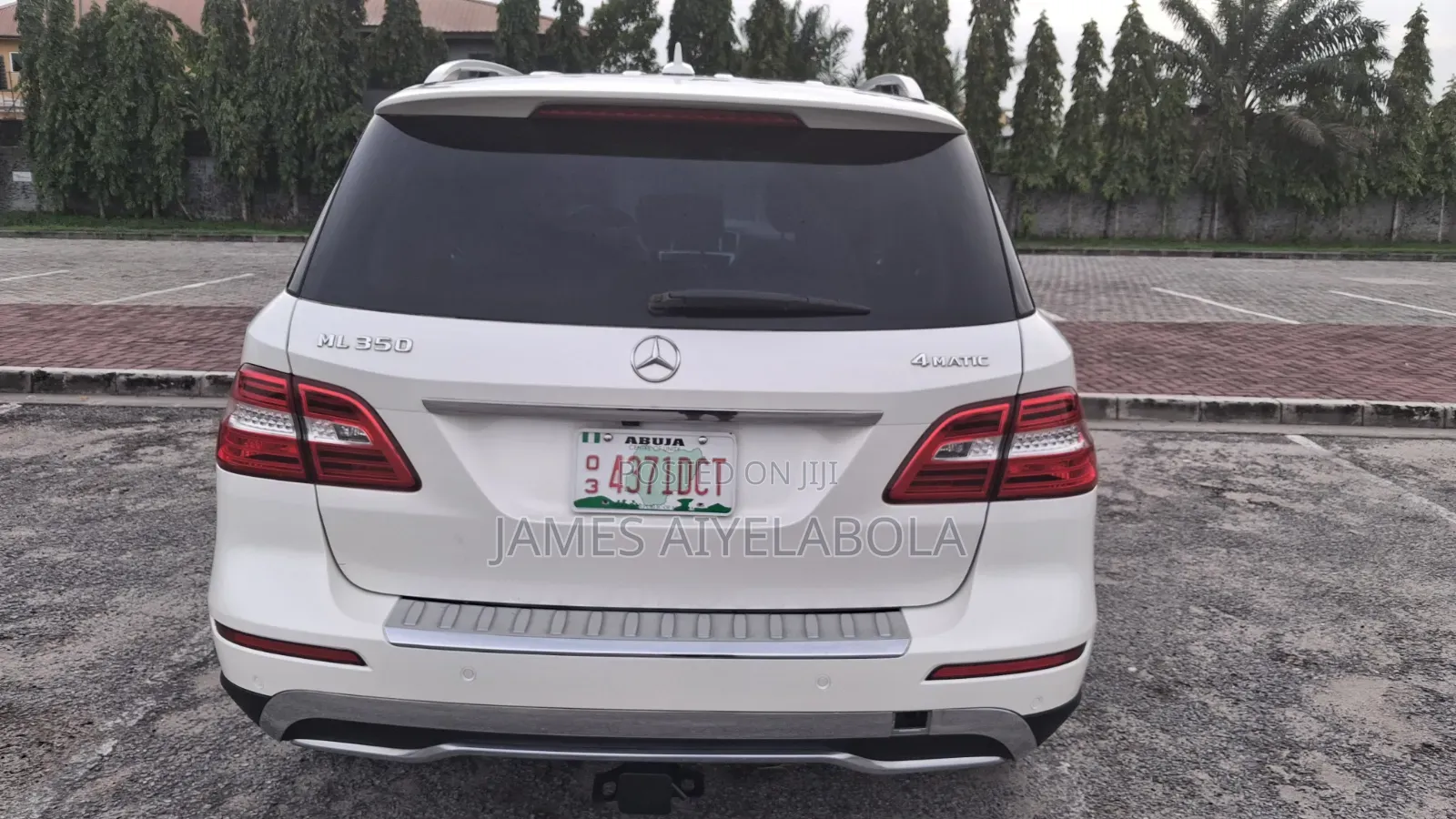 Mercedes-Benz M Class 2012 White
