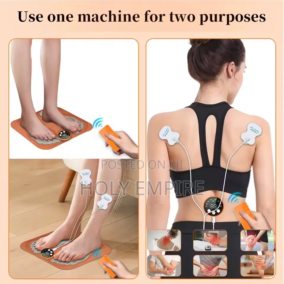 3d Smart Foot Massage Pad Rf Remote Feet Massager
