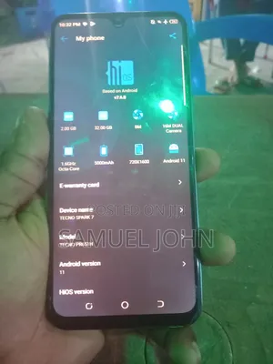 Tecno Spark 7 32 GB Gray