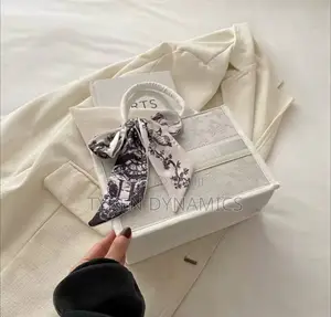 New Casual Foreign Style Versatile Silk Scarf Bow Portable Bag