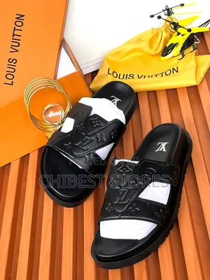 Premium Louis Vuitton Mens Slippers