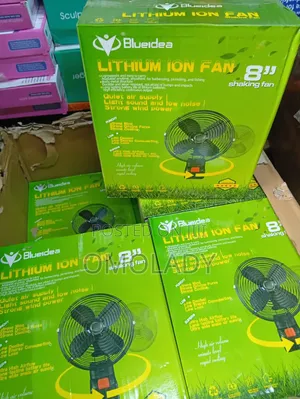 Blueidea Lithium Ion Fan Rotatable Fan With 2 Batteries