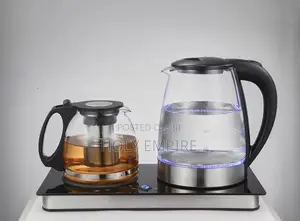 Tea Pots Glass Kettles Tea Maker 2 in 1 Double Layer