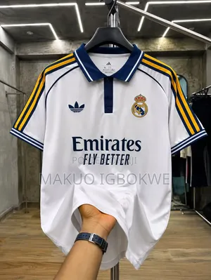 Madrid, Manchester United and Chelsea Collar Neck Quality Jerseys