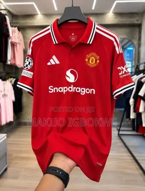 Madrid, Manchester United and Chelsea Collar Neck Quality Jerseys