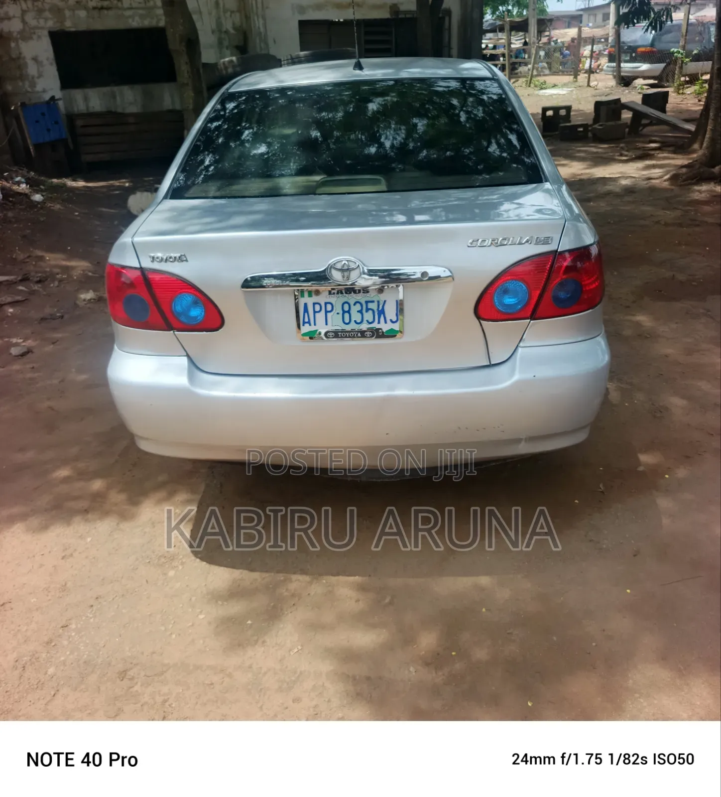 Toyota Corolla 2005 Silver