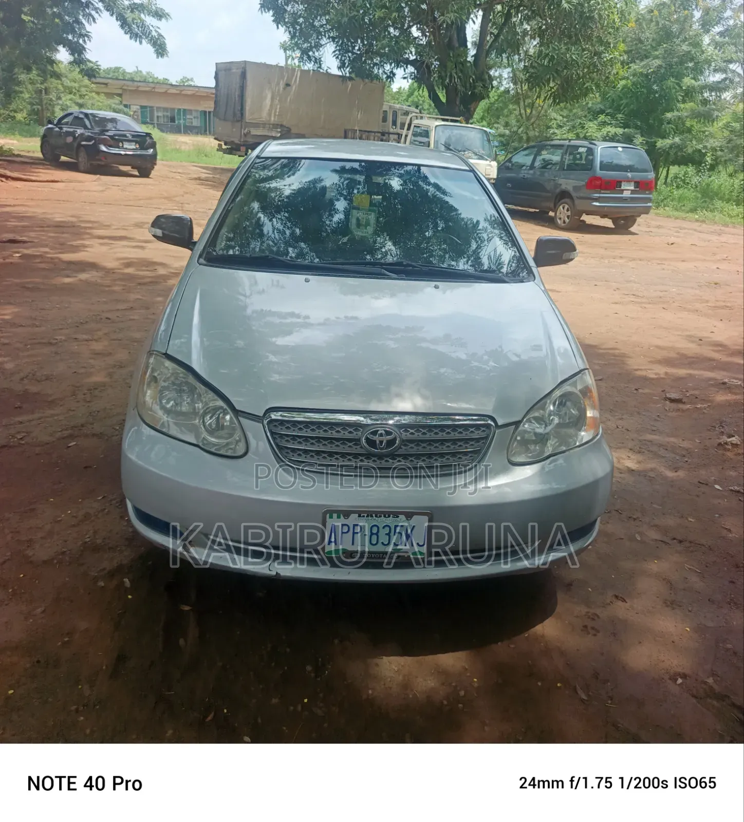 Toyota Corolla 2005 Silver