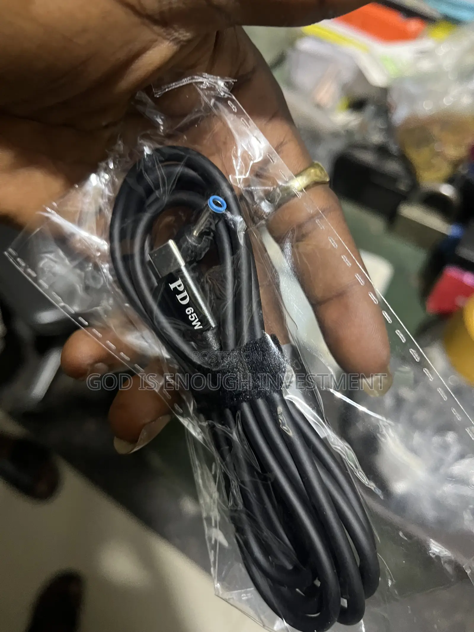 Type C To Blue Pin 65w
