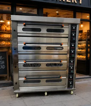 4 Deck 16 Tray Gas Oven /One Bag Oven