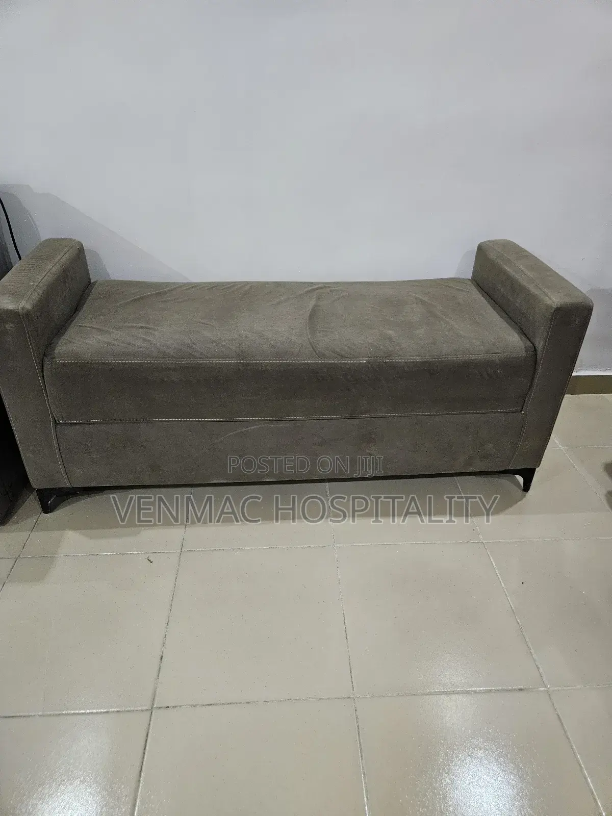 Padded Rectangular 3 Seater