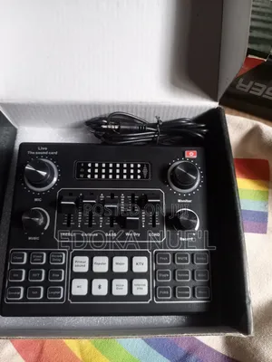 Podcast Mic and Soundcard