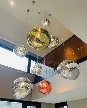 Unique Modern Single Pendant (Gold, Silver, Rose Gold Colors)