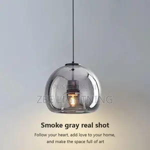 Smoked Glass (Single Pendant)