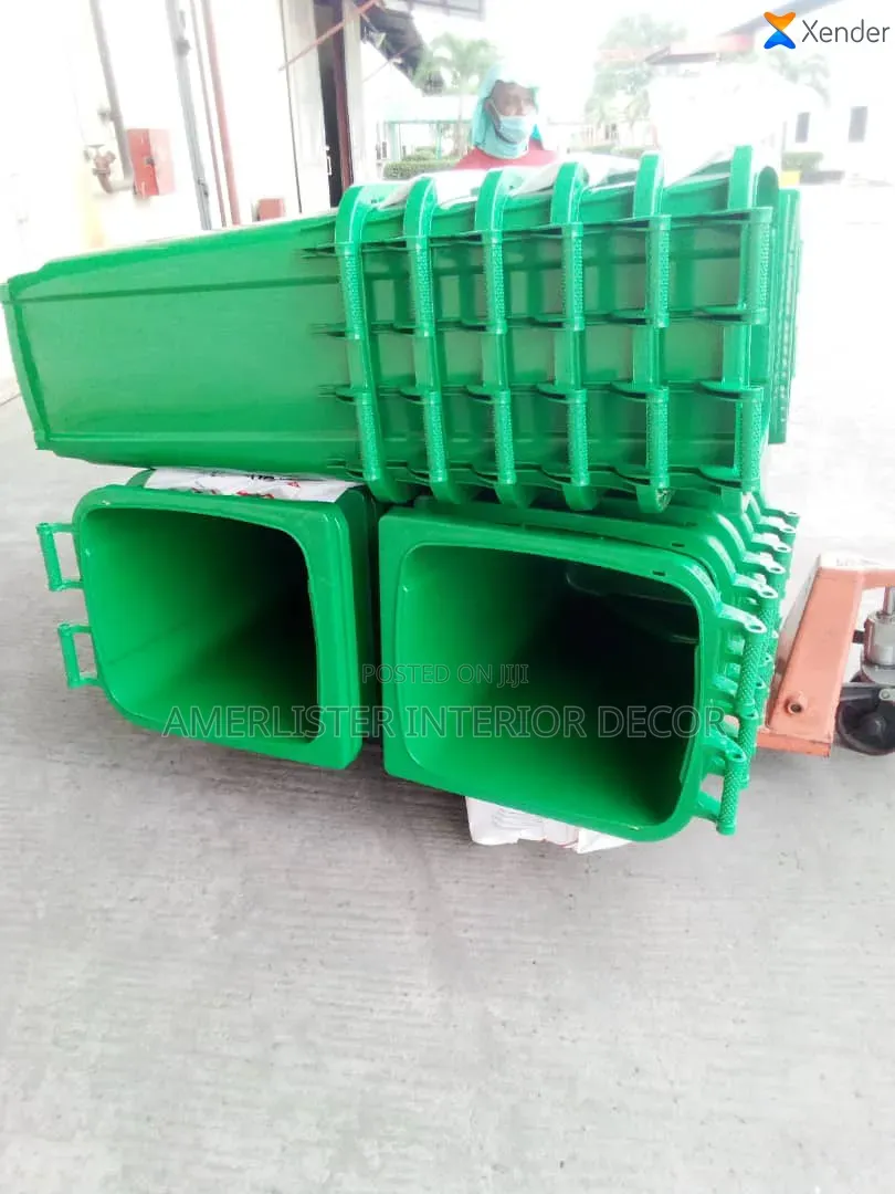 Green 120litres Waste Bin Bucket