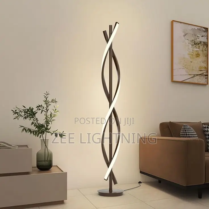 Led Spiral Floor Lamps